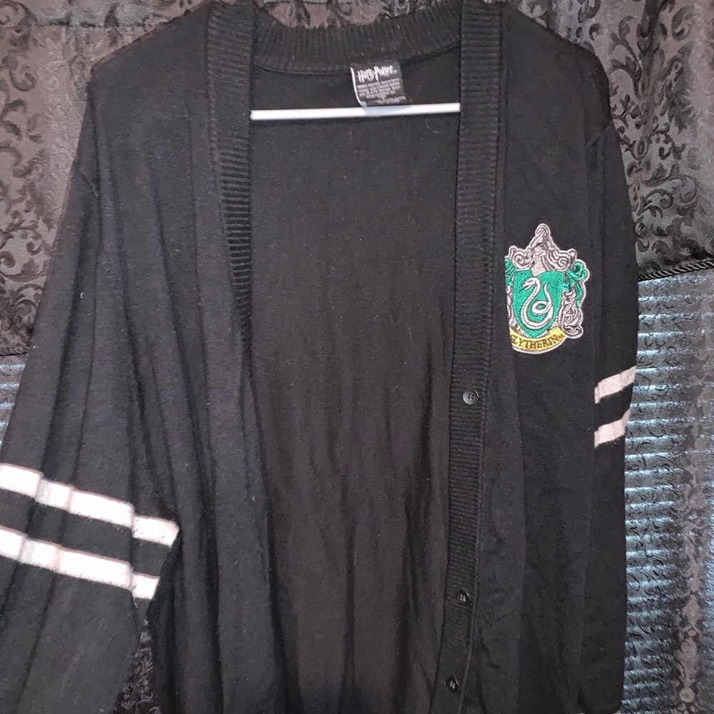 NWOT Harry Potter Slytherine house Cardigan